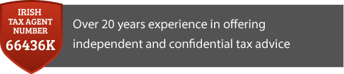 Tax Agent Number 66436K. Over 20 years experience in offering independent and confidential tax advice.